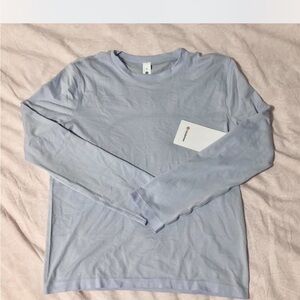 Lululemon Serene Blue Long Sleeve Top
